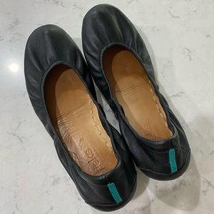 Matte Black Tieks - Size 8 - EUC